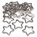 Baker Ross Stervormige Split Ring (Pack van 20) Metalen Key Split Ringen Perfect voor Sleutelhangers