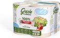 Grazie Natural - 2-laags Toiletpapier - 8 rollen