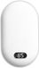 Merkloos Chauffe-mains, chauffe-mains électrique, 1200 mAh, magnétique divisé, chauffe-poche rechargeable avec 3 modes de chauffage réglables, chargeur, chauffe-powerbank, cadeau d'hiver pour femmes, enfants, hommes