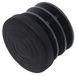Adsamm INS-R-BL-30-100 INS-R-BL-30 100 x lamellenstop, zwart, Ø 30 mm