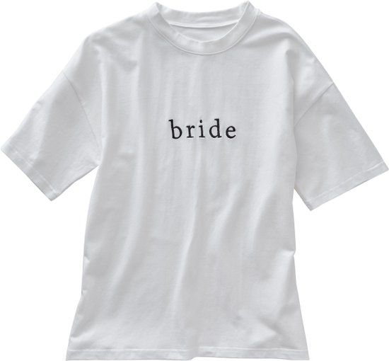 Ginger Ray Wit t-shirt bride - maat M