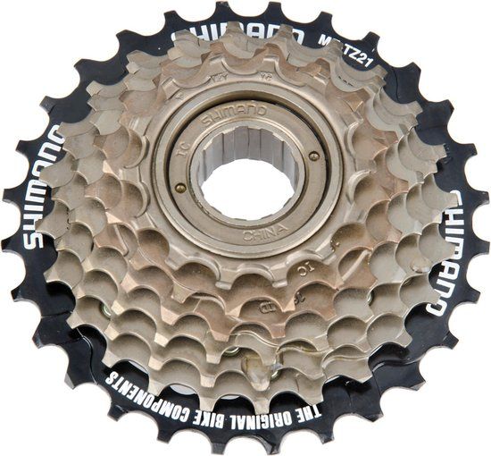 Shimano MF-TZ500 7-speed Cassette Freewheel - 14-28T - Silver
