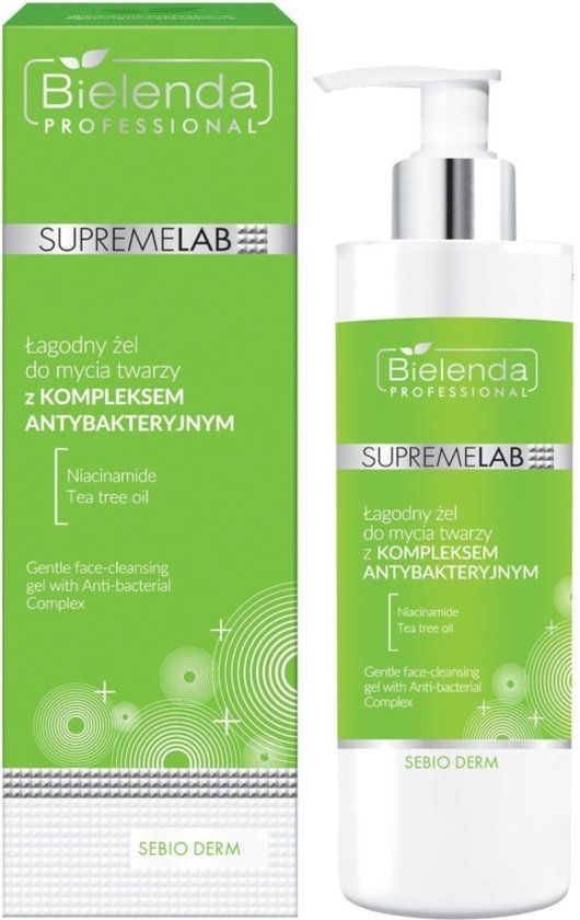 SupremeLab Sebio Derm Zachte Gezichtsreinigingsgel - 200ml