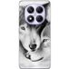Maniacase Housse de protection Xiaomi Redmi Note 14 Pro 5G Le loup et la louve Animal noir et blanc