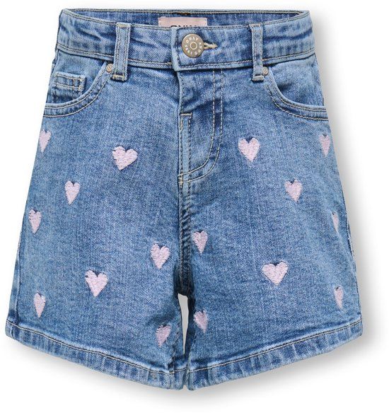 ONLY KIDS ONLY Denim shorts KMGJUICY Mid waist Regular fit Denim shorts