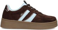 POSH by Poelman LILLY Dames Sneakers - Middel bruin