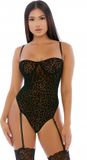 Forplay Feline SexyTeddy - Black