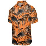 FOCO Heren NFL Baltimore Ravens SMU Bloemen Aloha Tropical Button Up Shirt - Large