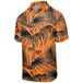 FOCO Heren NFL Baltimore Ravens SMU Bloemen Aloha Tropical Button Up Shirt - Large