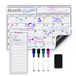 Amazon Basics Magneetkalender, droog uitwisbaar whiteboard, kalender, 30,5 x 43,2 cm, wit