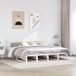 Maison Exclusive - Lit en bois massif sans matelas, blanc, 180x200 cm, en pin