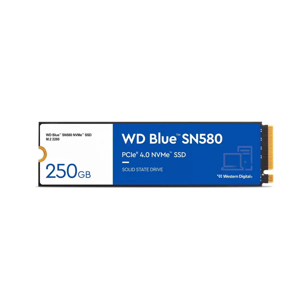 WD Blue SN580 500GB NVMe PCIe Gen4 M.2 SSD