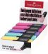 Faber-Castell tekstmarker TXTLNR - mini - 10 stuks - assorti pastelkleuren - markeerstift - FC-154212