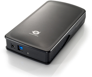 Conceptronic CHD3DUSB3 - 3.5" HDD Enclosure - USB 3.0 - Graphite