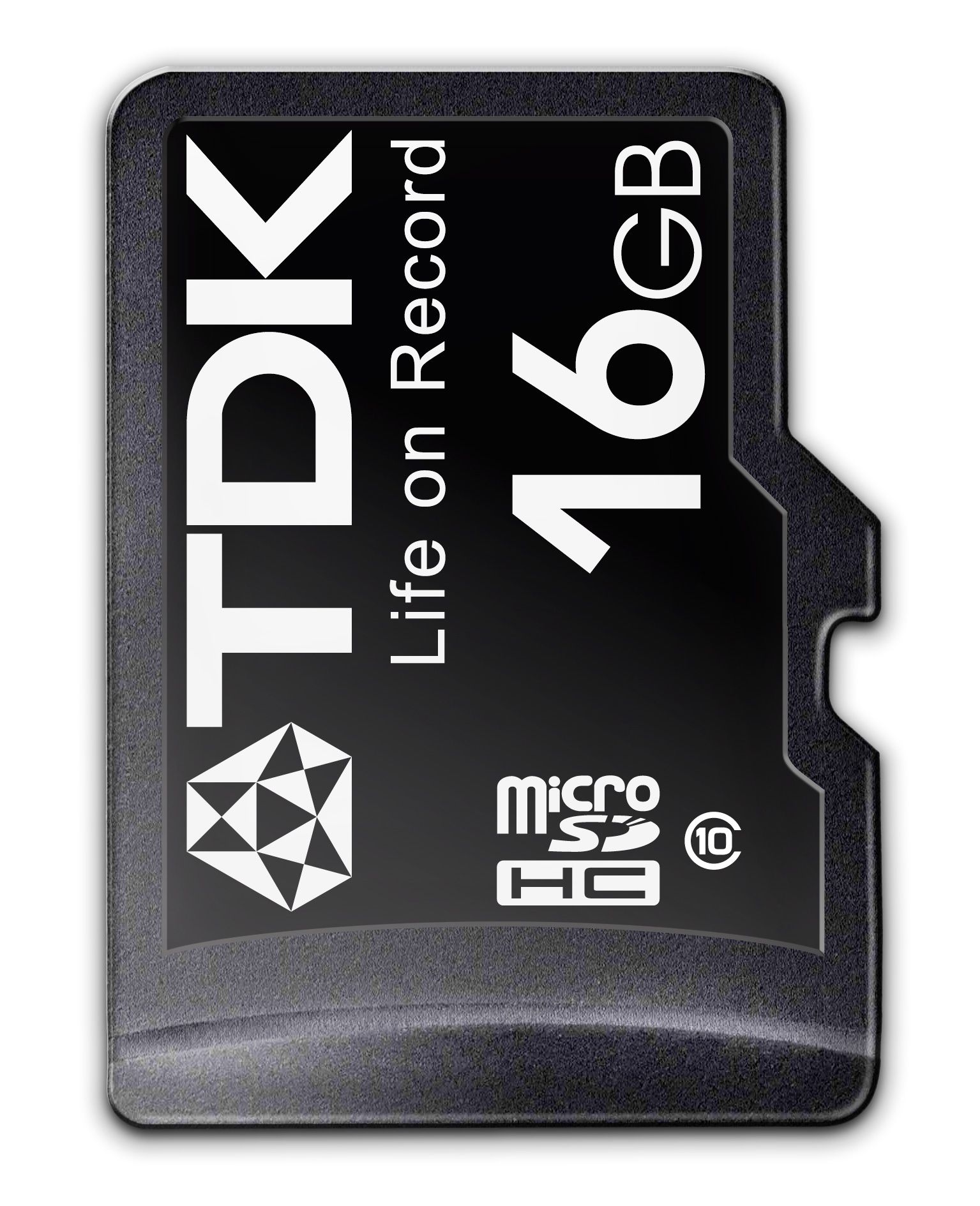 TDK 16GB microSDHC - Class 10 - Zwart