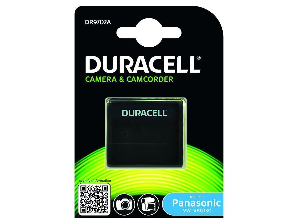 Duracell Camcorder Battery - replaces Panasonic VW-VBG130 Battery