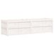 VidaXL Plantenbak Den Wit 1800x500x500 mm