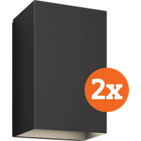 Philips Hue Resonate - Muurlamp - Zwart - 2-pack