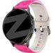 Bandz Bracelet silicone 'Fleurs' Garmin Forerunner 55 (rose vif/lumière stellaire)