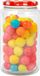 Hega Hogar Weckpot/voorraadpot Classico - 1500 ml - kunststof - draaideksel - rood - D10 x H19 cm