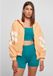Urban Classics Crinkle Batwing Jacket 5XL Oranje/Creme