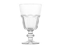 H&H Set 4 Calici In Vetro Flamingo Trasparente Cl18