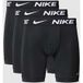 Nike Dri-Fit Esmicro Set van 3 boxershorts voor heren, zwart/zwart, maat S