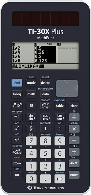 Texas Instruments TI-30X Plus MathPrint