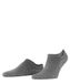 FALKE ClimaWool onzichtbar eenkleurig wol lyocell footies heren grijs - maat 41-42