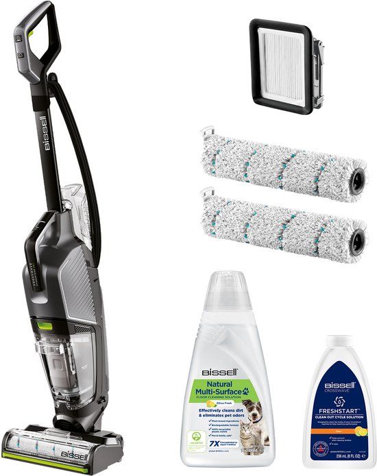 BISSELL CrossWave® HydroSteam™ - Handstoomreiniger - 1100 W - 0.82 l - 30 min - Met snoer
