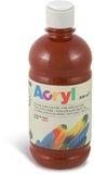 PRIMO acrylverf, gebrande Siena, 0.50 l, Bruin, 24 uur droogtijd