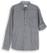 Tom Tailor Regular Fit Overhemd met Turn-up-functie - Maat XXL - Tarmac Grey Herringbone