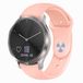By Qubix - Sportbandje - 18mm - Geschikt voor Garmin Venu 4 - 41mm - Maat: Small - Zalm roze