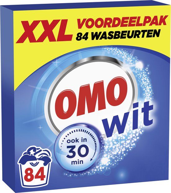 Omo Waspoeder Wit - 84 Wasbeurten - 6 x 798g