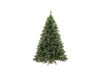 Dmora - Sapin de Noël Vienna Sapin artificiel extra épais Sapin effet PVC avec pommes de pin incluses 1072 branches hauteur 210 cm