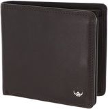 Golden Head Leren portemonnee Polo RFID Protect Scheintasche 1134 Dunkelbraun