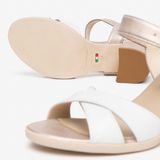 Nerogiardini Loira Etoile Sand Saturn Tr Aulla Sandalen Dames Wit Leer 38