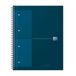 Oxford International schrijfblok & schrift A4+ 80 vel Benzinekleur