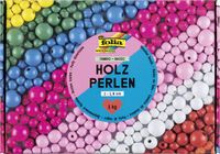 Folia Paper Houten kralen folia 1000 gram assorti