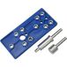 Hermat Gabarit de perçage Hermat pour garnitures de rosaces & plaques courtes 72/92 mm