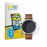 BROTECT - Screenprotector voor Honor Watch 6 - Folie Beschermfolie matte 2 Stuks