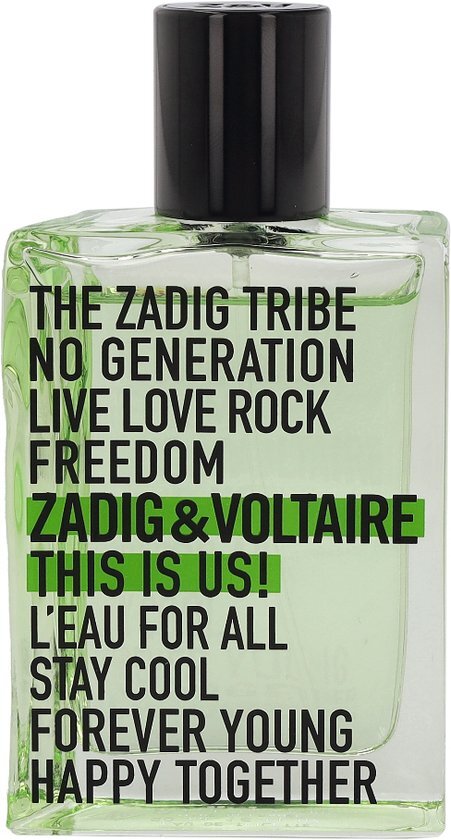 Zadig &amp; Voltaire This is Us! L&#39;Eau For All 50 ml Eau de Toilette - Unisex