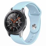 By Qubix - Rubberen sportband - Lichtblauw - Geschikt voor Xiaomi Redmi Watch 5 Active / Redmi Watch 5 Lite