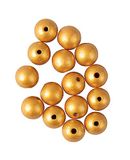 Rayher Houten ballen geboord FSC 100%, mat, 15mm ø, SB-Btl. 15 stuks, 63074616