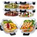 OEM Boîte À Lunch Étanche, Compatible Avec Le Micro-ondes Et Le Four, 6pcs