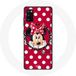 Maniacase Etui voor Samsung Galaxy S20 Minnie Mouse Cartoon Rood