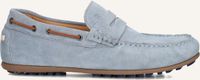 Floris Van Bommel Sfm-40026 De Drijver Sneakers - Suède - Heren - Blauw - Maat 43⅓