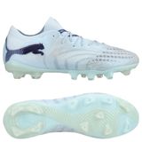 PUMA Future 9 Fusion Low Cut FG/AG Dreamrush - Bleu glacé/Bleu - Herbe naturelle (FG), pointure 40½
