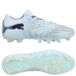 PUMA Future 9 Fusion Low Cut FG/AG Dreamrush - Bleu glacé/Bleu - Herbe naturelle (FG), pointure 40½