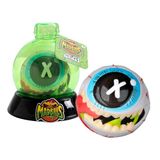 Bizak Madballs 64433056-1 Toverdrankje, monsterballen met griezelig design, springen tot 3 m, groene boot witte bal, 6 wezens om te verzamelen, vanaf 4 jaar